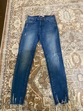 Zara womens size 4 blue skinny jeans size 4